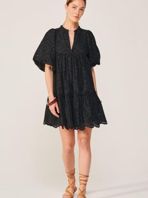 Poupette St Barth Mini Dress Cruz - Black