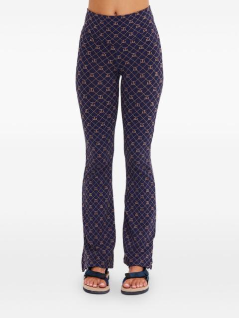 THE UPSIDE Ezra geometric-print trousers