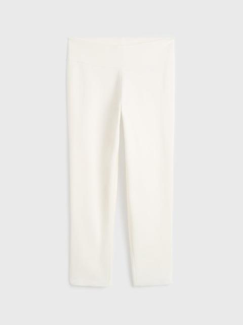 TOTEME Capri knit leggings off-white