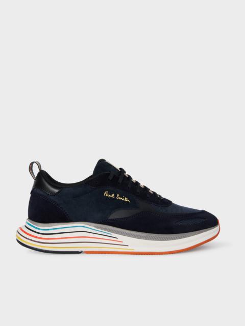 Paul Smith Navy Suede 'Koto' Trainers