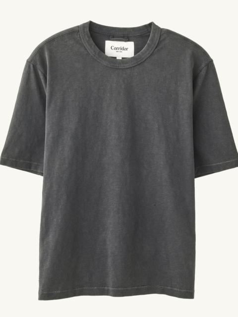 Corridor SLUB TEE - BLACK
