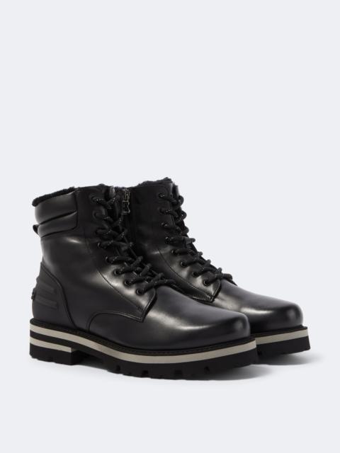 BOGNER Courchevel leather lace-up boots