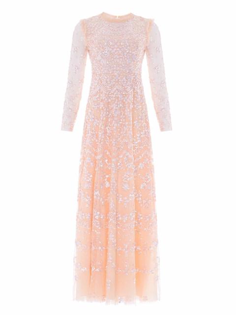 Needle & Thread Freya Long Sleeve Gown