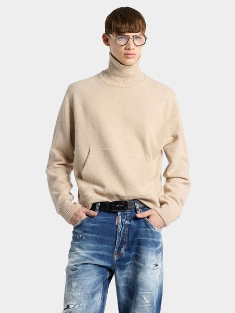 DSQUARED2 DSQUARED2 SIGNATURE TURTLENECK PULLOVER