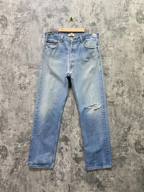 Other brands Levi's × Vintage - Vintage LEVIS 501 Stone Wash Distressed Jeans- L61