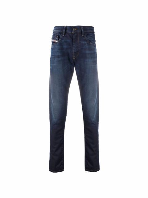 Diesel D-Strukt mid-rise straight-leg jeans