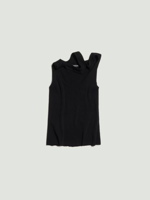 Y/Project Classic Triple Collar Knit Tank Top