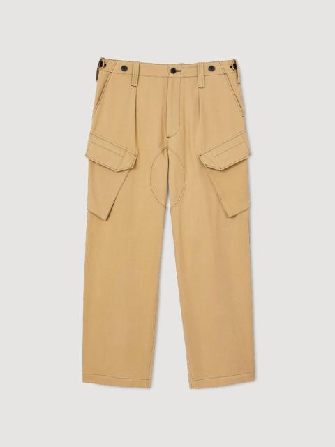 Sandro MILITARY TROUSERS