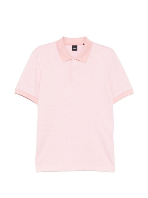 BOSS cotton polo shirt