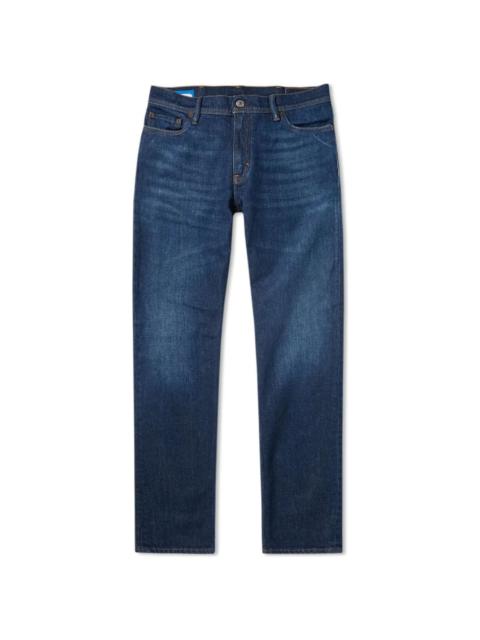 Blå Konst Cotton Denim Jeans