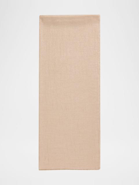 Brunello Cucinelli Sparkling Cashmere & Silk Scarf