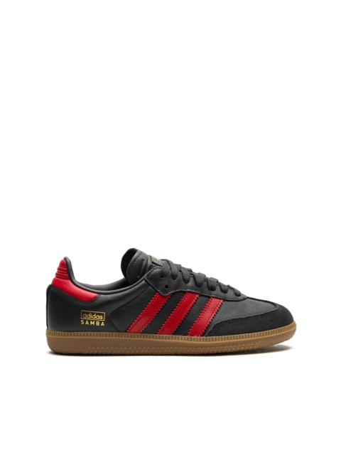 adidas Samba OG "Carbon/Better Scarlet" sneakers