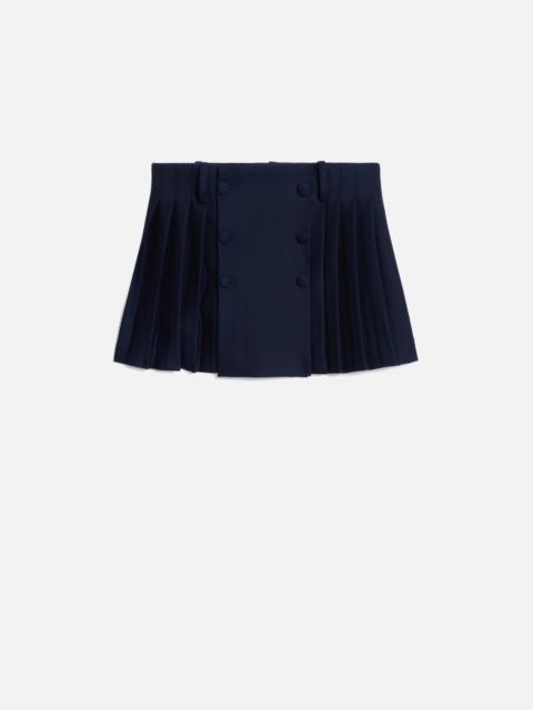 AMI Paris Buttoned Wrap Skirt