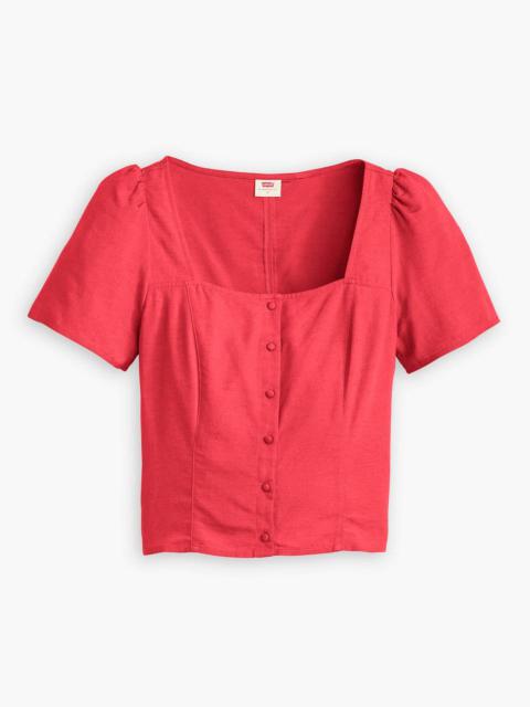 PASCALE SHORT SLEEVE BLOUSE