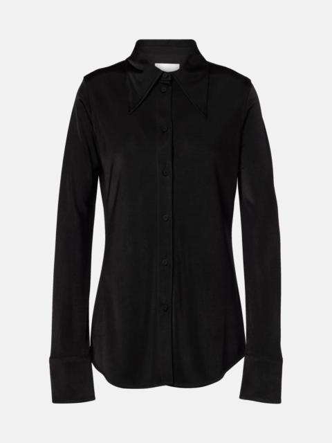 Jil Sander oversized collar shirt