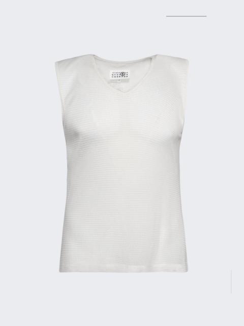 MM6 Maison Margiela Tank Top Off White