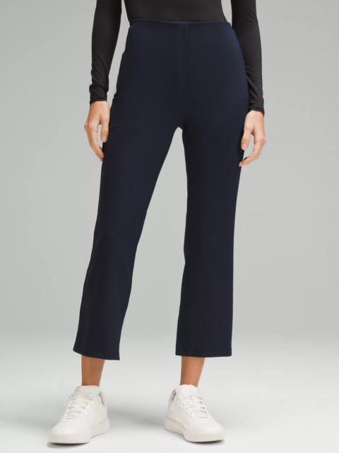 Smooth Fit Pull-On High-Rise Cropped Pant