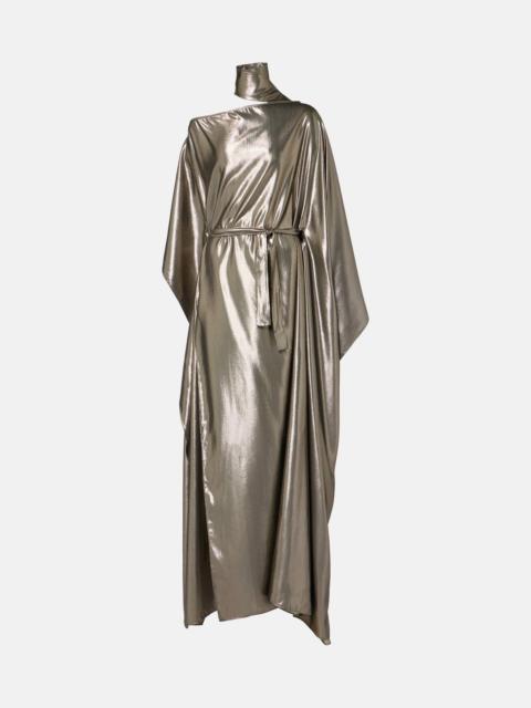 Taller Marmo Taylor Seventies silk-blend lamé kaftan