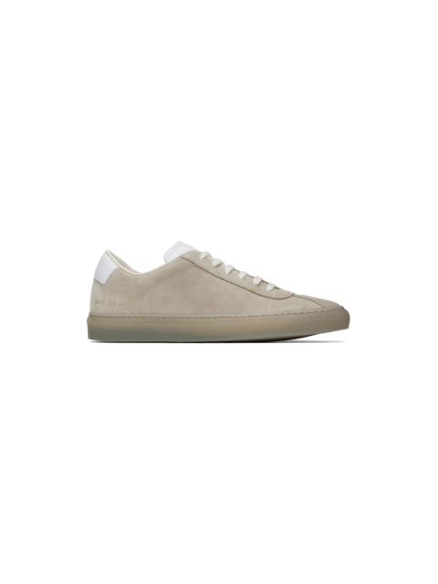 Common Projects Beige Tennis 70  Sneakers