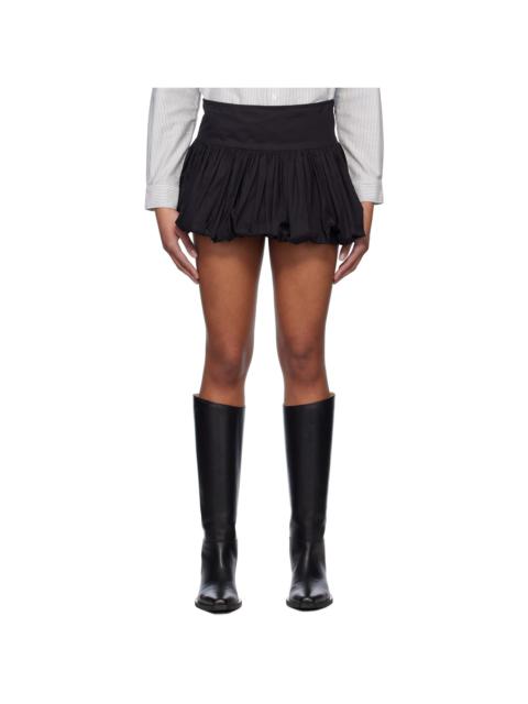 The Garment Black Cyprus Balloon Miniskirt