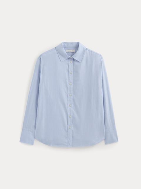EVERLANE EVERYDAY SHIRT IN SILKY COTTON