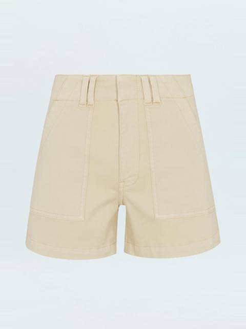 PISTOLA MARISSA HIGH RISE UTILITY SHORT - CUSTARD YELLOW