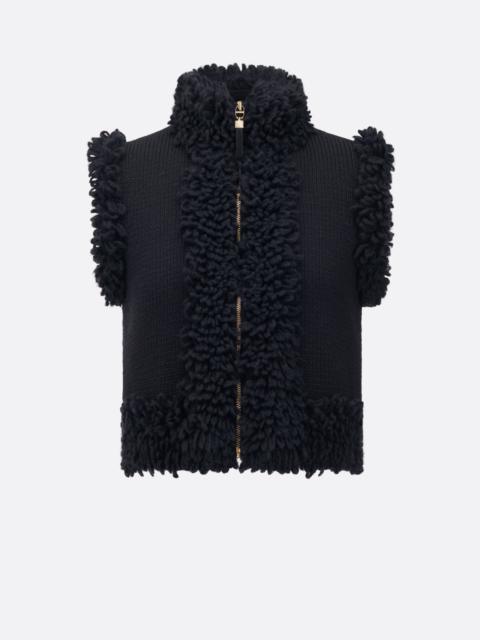 Dior Sleeveless Knit Jacket