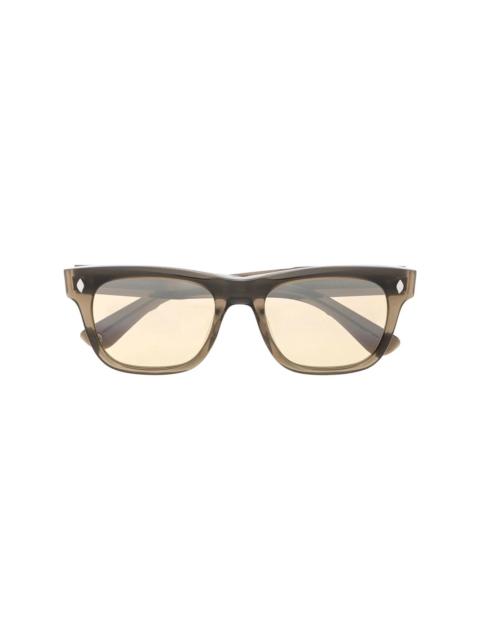 Garrett Leight tinted square-frame sunglasses