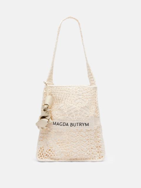 MAGDA BUTRYM Small crochet tote bag