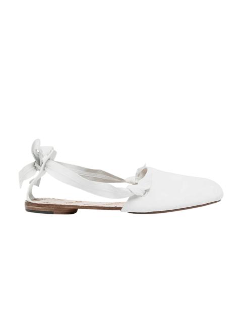 Maison Margiela Maison Margiela Wmns Tabi Strapped Ballet Flat 'White'