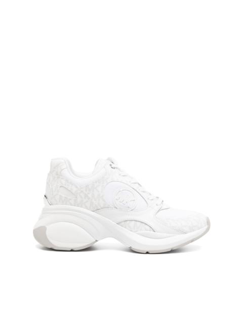 MICHAEL KORS lace-up fastening trainer