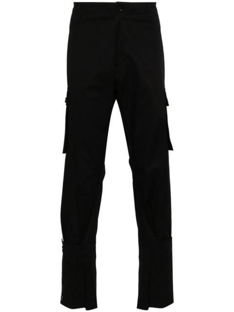 tapered cargo trousers