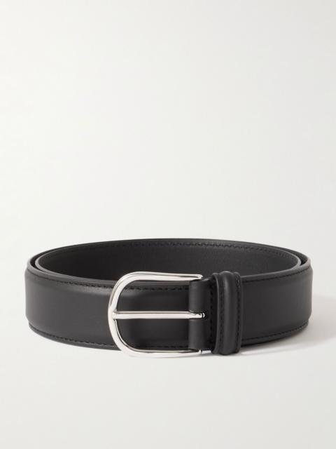 Anderson's 3.5cm Leather Belt Black