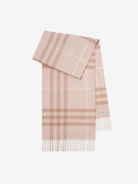 Burberry Check Cashmere Scarf