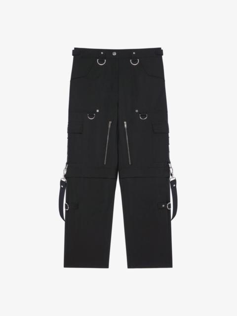 Givenchy TWO IN ONE DETACHABLE PANTS IN WOOL AND MOHAIR