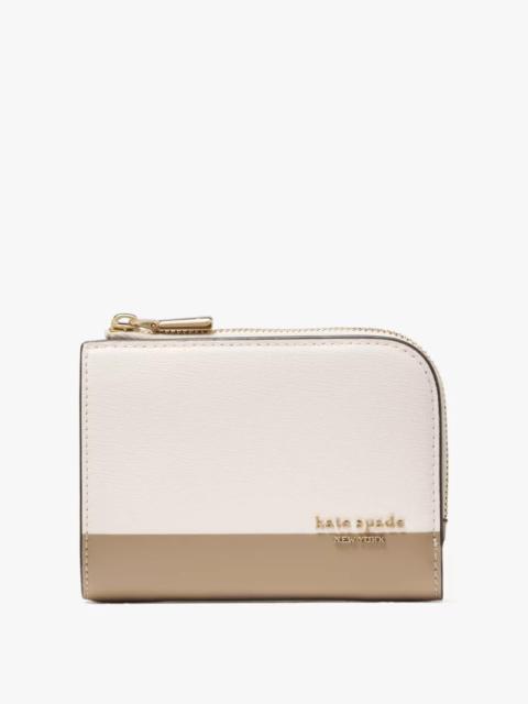 kate spade Devin Colorblocked Small Compact Wallet