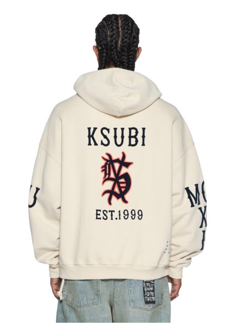 Ksubi BOLTER EKCESS HOODIE ECRU