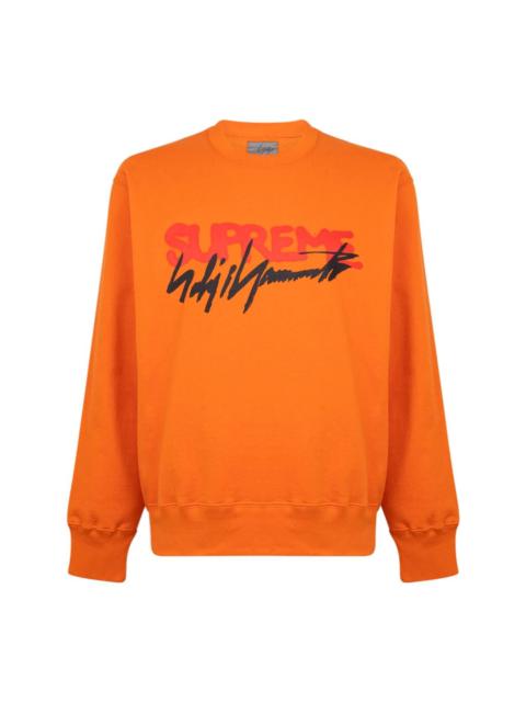 x Yohji Yamamoto crewneck sweatshirt