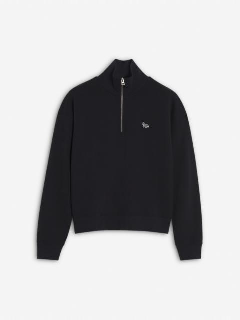 Maison Kitsuné BABY FOX PATCH HALF ZIP SWEATSHIRT