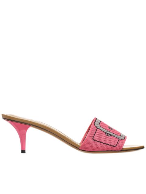 Marni Buckle Print Heels