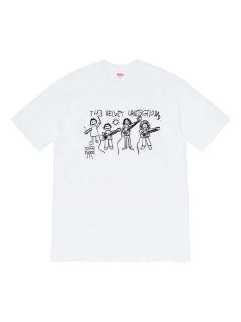 Supreme Supreme FW19 Week 4 x The Velvet Underground Drawing Tee SUP-FW19-455