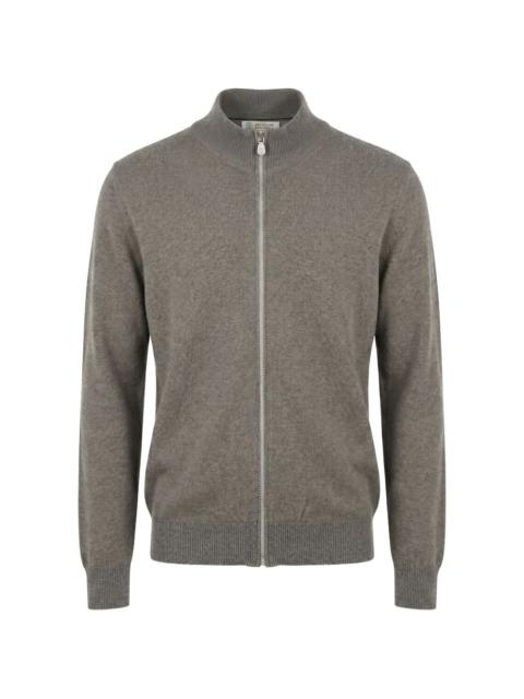 Brunello Cucinelli zip-up cashmere sweater