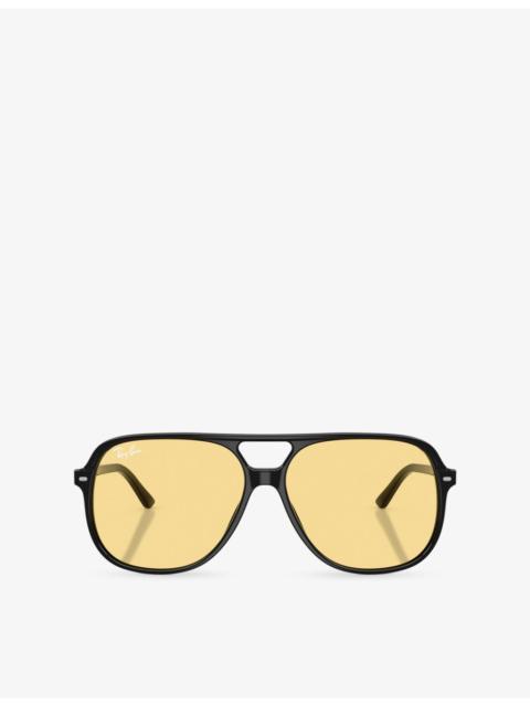 Ray-Ban RB2198 Square-Frame Acetate Sunglasses