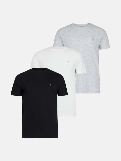 ALLSAINTS TONIC CREW RAMSKULL T-SHIRTS 3 PACK