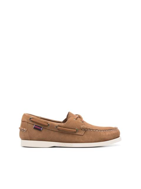 Portland leather boat shoes