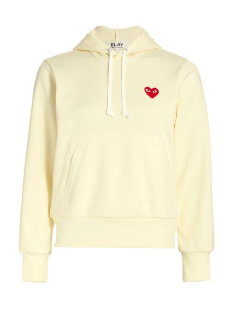 Comme des Garçons PLAY Women's Play Hooded Sweatshirt - Ivory