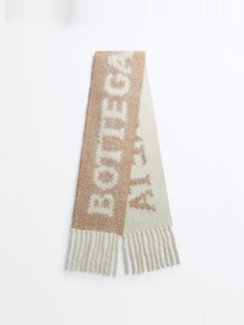 Bottega Veneta Jacquard Wool and Mohair Scarf