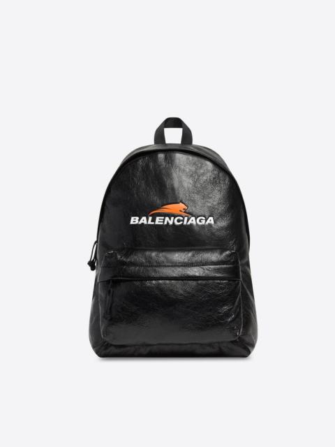 BALENCIAGA Year Of The Tiger Explorer Backpack in Black