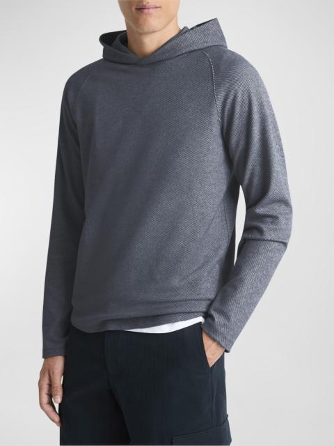 Vince Men's Broken Twill Pullover Hoodie