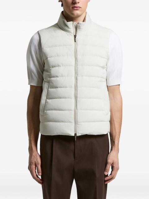 PESERICO zip padded gilet